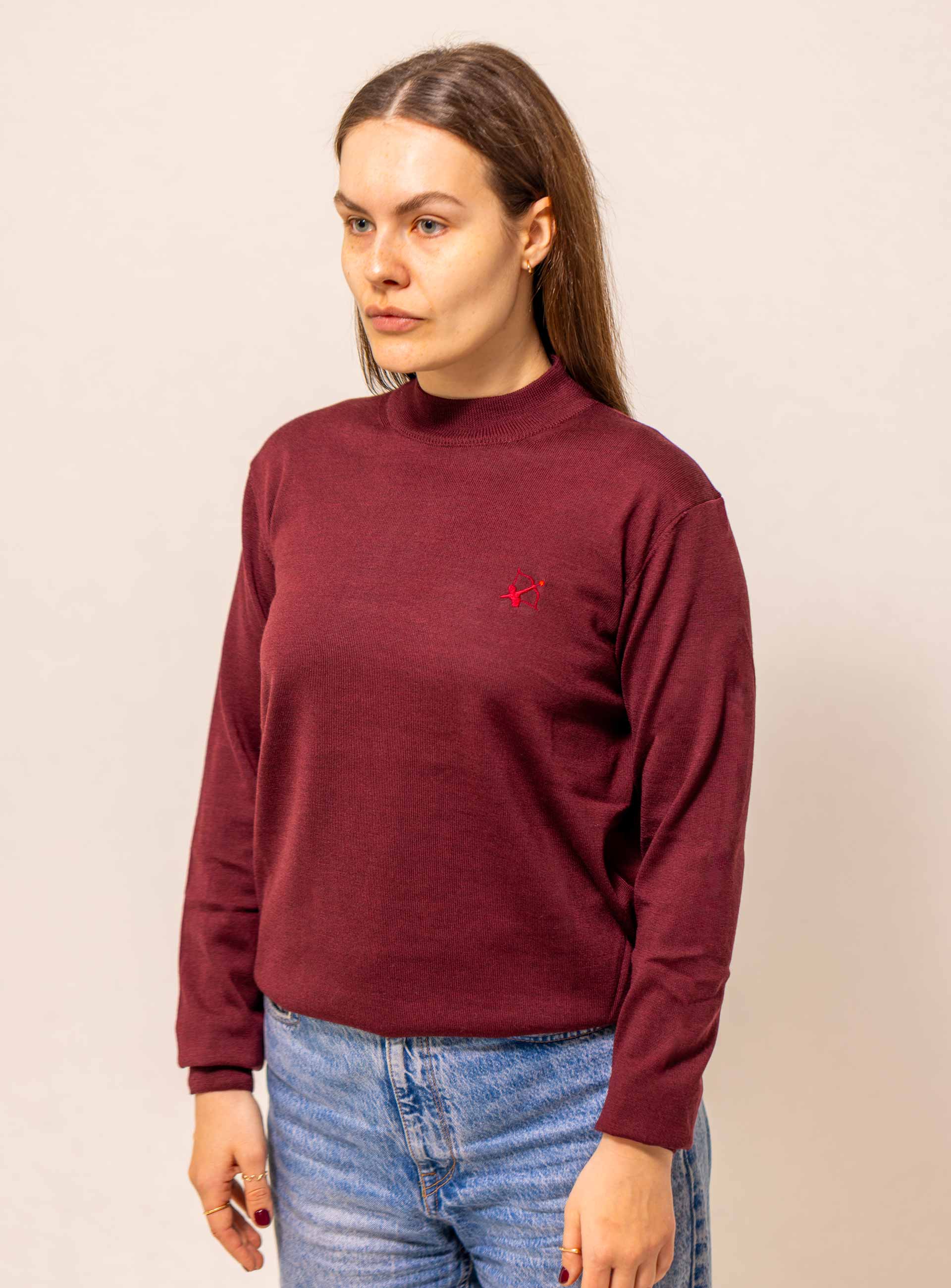 Lana Merino Turtleneck Pullover